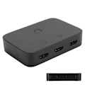 Miniatyrbild 8 av 8: HDMI KVM Switch Box 2 Port Datorvärd 2-in-1-out USB Delning Mus Tangentbord Skrivare 201H