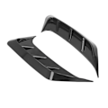 Pikkukuva 6 / 8: 2 kpl Universal Gloss Black Takavalon sivukoriste Kehys Auton ulkoasu koristelu