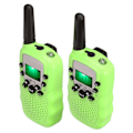 Miniatyrbillede 7 af 8: 2 stk/sæt Børnelegetøj 22-kanals walkie talkies Radio UHF langdistance håndholdt transceiver Grøn