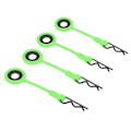 Pikkukuva 6 / 8: 4 kpl RC-karossankiinnitteitä Pins RC-auton kori kiinnikkeet Pidikkeet Silikon Metalli Universaali 1/10 malli CarGreen