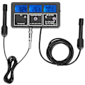 Miniatyrbillede 2 af 8: Vandekvalitetsmonitor Multiparameter PH EC CF TDS Temperaturmåler EU 230VAC 50Hz