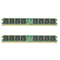Pikkukuva 2 / 8: 2 kpl DDR2 1 Gt 667 Mhz PC25300 Työpöytämuistimoduulit Kaksoispuoliset 16 siruilla AMD:lle