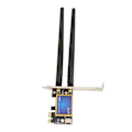 Miniatyrbillede 5 af 8: 1200Mbps PCIEx1 WIFI-kort-adapter Bluetooth 4.0 2,4Ghz 5Ghz Dual Band WiFi-netværkskort-adapter til PC