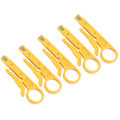 Miniatyrbilde 7 av 8: 5 stk Mini Wire Stripper Bærbar Holdbar Nettverks Wire Stripper for CAT5 CAT5e CAT6 Datakabel 3D-skriver PTFE Tube