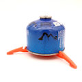Miniatyrbilde 3 av 7: Brennstoffboks Stabilisator Foldbar Utendørs Camping Vandring Matlaging Gassbeholder Brakett Komfyr Stativ Patron Kanister Tripod