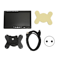 Pikkukuva 1 / 8: 7 tuuman autonäyttö VGA AV HD multimedialiitäntä 1024x6007 resoluutio Mini PC-näyttö kääntyvällä jalustalla 100‑240V EU-pistoke