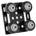 Miniatyrbild 7 av 7: V Typ Gantry Plate Svart för 3D-skrivare Tillbehör Aluminiumprofiler EU Standard 2020