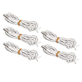 Miniatyrbillede 2 af 8: 5 ST 24V 60W varmepatron udskiftning af rustfrit stålhoved varmelegeme 3D-printer tilbehør 1 meter / 3,3 fod