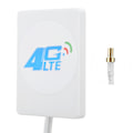 Miniatyrbilde 5 av 8: 3G 4G routermodem 28dbi LTE 2M antenneforsterker for ekstern antenneadapterkontakt TS9