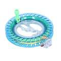 Miniatyrbilde 3 av 8: Utendørs drageflyvningsline Winder String Winding Håndtak Spole Grip 16CM Hjul med 100M Line