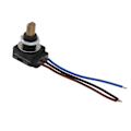 Miniatyrbillede 7 af 8: Lineær konisk justerbar modstand IP65 Vandafvisende 0,25W Nominel effekt 320° Rotationsvinkel Rotationspotentiometer