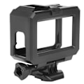 Miniatyrbild 4 av 8: Plastskyddsram Antidroppskydd Skalhölje Tillbehör för GoPro hero 9 svart