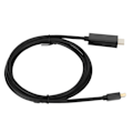 Pikkukuva 5 / 8: Uros-uros adapterikaapeli Mini DP HDMI Video Tietokone TV-tarvikkeet B0203 Musta