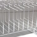 Miniatyrbillede 7 af 8: Negle Hanger Display Stativ Akryl Hængende Transparent Organizer Negleprøve Display Stativ med 10 stk Hanger L