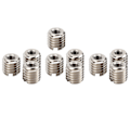 Miniatyrbilde 3 av 7: 10 stk gjengeinnsatssett reduserende mutter 303 rustfritt stål hun M4x0,7 hann M8x1,25 0,3 tommer Lengde