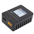 Miniatyrbillede 5 af 8: RC M4AC Balanceoplader med 1,54 tommer IPS-skærm AC 100‑240V Sort RC Lipo Batteri Balanceoplader til Lihv Life 1‑4S EU-stik XT30