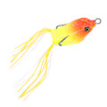 Miniatyrbillede 4 af 8: Kunstig fisk Snakehead-agn Realistisk blød frø Lure Swimbbait med krog og hale1#