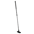 Miniatyrbillede 5 af 8: Golfputter Indtrækkelig Justerbar Dobbeltsidet Golfværktøj med Væg for Børn Voksne Underholdningspresente Sort