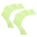 Miniatyrbillede 7 af 8: 1 par svømmehandsker svømmefødder Silikon svømmefingerhandsker Swim Palm FingerGreen M