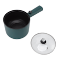 Miniatyrbillede 4 af 8: Elektrisk Gryde 1,8 L Non-Stick Madklasse 2 Temperaturindstillinger 6 Funktioner Længt Håndtag Elektrisk Komfur til Hjemmelavet Mad UK Stik 220V