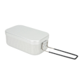 Miniatyrbild 3 av 8: 800ML Lunchbox Aluminiumlegering Vikbar Bärbar Bento-låda med alkoholspis och förvaringsväska för utomhuscampingpicknick