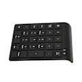 Miniatyrbilde 2 av 8: Trådløst numerisk tastatur Bluetooth 27-taster Svart Rask dataoverføring Tastatur Støtte for snarveier for bærbar PC-nettbrett
