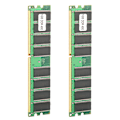 Miniatyrbilde 4 av 8: 2 stk. Minnemodul Stasjonær Datamaskin for AMD Dobbeltsidig 16-Korn DDR 1GB 400Mhz PC3200