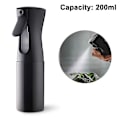Miniatyrbillede 1 af 5: Salon Fin Mist Sprayer 200ml Sort Hårsprayflaske