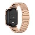 Pikkukuva 3 / 8: Metallinen rannekekuori Xiaomi Redmi Watch2 Lite International Version -metallirannekkeelle suojakotelolla