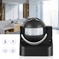 Miniatyrbild 7 av 8: Utomhus Vattentät PIR Infraröd Body Sensor Switch Vidvinkel 110-240VBlack