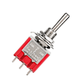 Miniatyrbillede 4 af 7: 5 ST MTS-303 minivippeafbrydere 3PDT 9 Pin3 Position On OFF on
