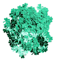 Miniatyrbillede 4 af 8: Kløver Pailletter Dekorativ Skinnende Shamrock Konfetti Håndværk Ferie Gave Dekoration