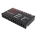 Miniatyrbillede 6 af 8: Bilstereo grafisk equalizer Universal lavpas 7-bånds variabel forstærkningsjustering High Level Input EQ til stereosystem
