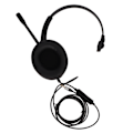 Miniatyrbillede 5 af 8: 3,5 mm Business Headset ENC Støjreduktion Lydstyrkejustering Monotelefonheadset med mikrofon til hjemmeopkald