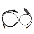 Miniatyrbilde 1 av 8: 1T2 Elcykkelbrems delt kabel Gir Sensor Forlengelsesledning for BAFANG Mid Motor