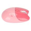 Miniatyrbillede 4 af 8: Trådløs mus Sød tegneserie Cat Paw 2.4G Dobbelttilstand computertablet Tre niveauer DPI Mini Silent Wireless Mouse Rosa