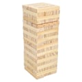 Miniatyrbillede 3 af 8: Træ Tumbling Tower Drikkespil Klassisk Stabling Blokke Sjov Husfest Spil med 4 Drikkekopper