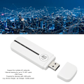 Miniatyrbilde 5 av 8: 4G USB WiFi-modem Plug and Play Høyhastighets Mini Lomme USB WiFi-ruter for Bil Utendørs Bruk Hvit