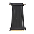 Miniatyrbilde 8 av 8: PCIE4.0 X16 Riser-kabel 7,9 tommers lengde rett vinkel høyhastighet vertikal montering PCI Express Gen4 GPU-forlengningskabel for RTX3080ti