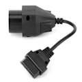 Miniatyrbillede 7 af 8: OBD2-adapterkabel 16-bens hun til 20-bens diagnostikkabelkontakt Passer til E36 E39 X5 Z3