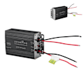 Miniatyrbilde 8 av 8: 10A 12V til 24V Spenningsforsterker Bil Step Up Transformator for modifisering av lydnavigasjon