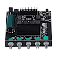 Miniatyrbillede 7 af 8: Subwoofer Forstærkerkort 100W 500mV 2.1 Kanal Let Kontrol Høj Sikkerhed ZK TB21 Effektforstærkerkort