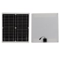 Miniatyrbilde 8 av 8: Solcelle Batterilader 50W Foldbar Monokrystallinsk Solcellepanel Strømreserve for Bil Båt Motorsykkel
