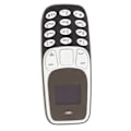 Miniatyrbillede 8 af 8: Verdens Mindste Telefon Håndfri Bluetooth Dialer Dobbelt SIM-kort Ulåst GSM 2 i 1 Mini Mobiltelefon Sort