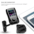 Miniatyrbilde 7 av 8: 1,8 tommer TFT 360° Rotasjon Bil MP3-spiller Lader Trådløs FM39 Bluetooth-sender