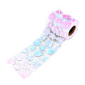 Miniatyrbillede 1 af 7: Blomster Tyllruller 8cm 10yd Fint Lysende Smuk DIY Fleksibel Bred Applikation Tyllrullerulle Stof Gradient Lilla