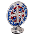 Miniatyrbilde 4 av 8: St. Benedict Medaljer Utsøkt Fargerik Benedict Metalldekorasjon for Konfirmasjonssermoni Familiesammenkomst