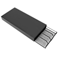 Miniatyrbillede 8 af 8: Kaffekapsler Holder Kapselholder Stativboks til at holde 40 stk kaffekapsler Sort YZ1384 Sort