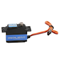 Miniatyrbilde 5 av 8: CYS‑S8202 RC Digital Servo 5KG Høy Dreiemoment Metall Styringsutstyr Servo for 450 500 RC Helikoptre