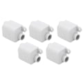 Miniatyrbillede 5 af 8: 5 stk Splitter Wire Connector 1 ind 2 ud Messingledere High Power Hurtig Ledningsforbindelse terminalblok 1000V 100A